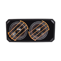 Caisson de basses actif pour voiture avec enceinte, haut-parleur audio pour voiture, 8, 10, 12 pouces, DC 12 V, caisson de basses avec amplificateur