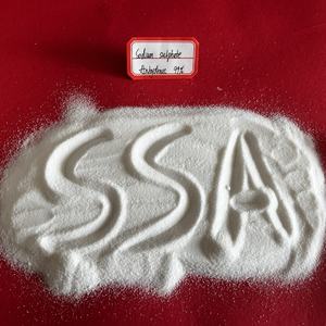 <span class=keywords><strong>Sulfate</strong></span> <span class=keywords><strong>de</strong></span> sodium <span class=keywords><strong>anhydre</strong></span> (SSA) <span class=keywords><strong>de</strong></span> qualité industrielle haute pureté 99 % en poudre, utilisé dans l'industrie du verre au lieu du carbonate <span class=keywords><strong>de</strong></span> <span class=keywords><strong>soude</strong></span> - Product Image 1