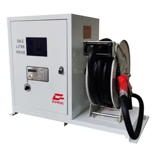 小型移动泵煤油柴油汽油软管卷盘15m迷你燃油分配器