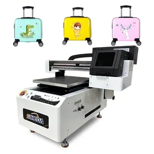 Siheda Cheap Price Digital 6 Color Mini Size UV 4050 DTF Printer for Phone Case Custom Printing