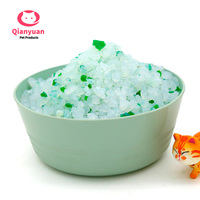 Litière pour animaux de compagnie en cristal, absorption rapide, désodorisant, bactériostatique, pour toilettes, litière spéciale pour chat, sable de silice