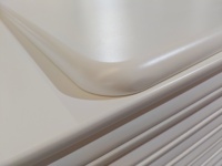Panneau de fibres MDF sablé et thermolaqué, écologique, résistant à l'humidité, découpé sur mesure, pour meubles de chambre et de cuisine