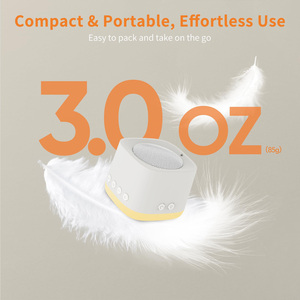 Portable Mini Sound Machine for Sleep & Travel,16 Soothing Sounds,Long Lasting 30Hr Battery,Timer Memory for Baby Nursery Adult - Product Image 6