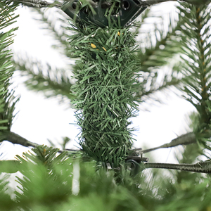 Arbre de Noël de haute qualité Pvc Pe plastique artificiel 7.5ft Led arbre de Noël avec lumières décoration intérieure extérieure arbre de Noël - Product Image 5