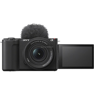 Appareil photo hybride ZV-E10 <span class=keywords><strong>II</strong></span> d'occasion avec objectif kit 16-50 mm <span class=keywords><strong>II</strong></span> (noir) APS-C pour vlog/photo – Pack complet - Product Image 1