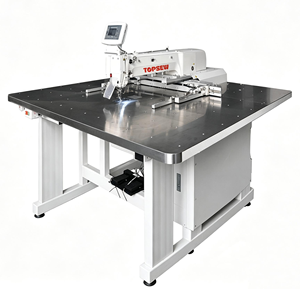 TS-6040G Industrial Pattern Sewing Machine Double Rotating Shuttle Computerized Programmable Stitcher for Bags <b>Cases</b> TOPSEW - Product Image 1