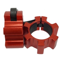 Colliers de barre d'haltères en aluminium coloré pour la musculation, adaptés aux barres de 2 pouces/50 mm, avec verrouillage rapide, colliers, pinces, clips