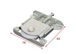Poulie de porte coulissante avec amortisseur pour roulettes de porte coulissante - Product Image 3