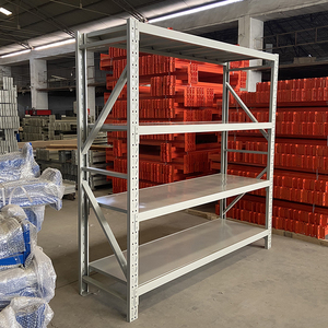 Conteneur à roulettes robuste en acier inoxydable moderne pour le stockage de marchandises, étagère d'entrepôt pour manteaux, pneus et usage en cuisine - Product Image 3