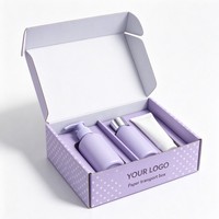 Boîte d'emballage en papier recyclable personnalisée pour cosmétiques, lotions, huiles essentielles, fond de teint liquide, crème pour le visage, prix d'usine, vente en gros