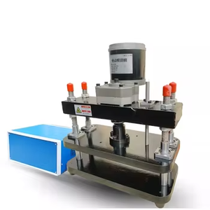 New Manual Electric Press Desktop Pneumatic Hydraulic Leather Cutting <b>Machine</b> Desktop Die Cutting Plastic Metal Paper Wood - Product Image 1