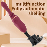 Sexmaschine mit Stoßfunktion, Vibrator, Heizfunktion, G-Punkt und Anal-Stimulation, Erwachsenen-Sexspielzeug für Frauen