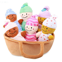 Jouets en peluche interactifs durables à la catnip, mignons et amusants, jouets couineurs pour animaux de compagnie, chats et chiens, style dessin animé, coussin à mâcher anti-stress, toutes les fêtes