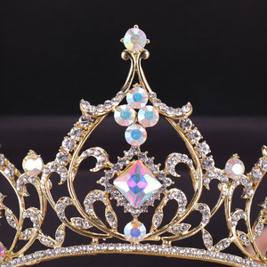Nouveau Design vente chaude cristal couronne princesse anniversaire couronne <span class=keywords><strong>mariage</strong></span> <span class=keywords><strong>diadème</strong></span> fête <span class=keywords><strong>de</strong></span> <span class=keywords><strong>mariage</strong></span> cheveux accessoires - Product Image 4