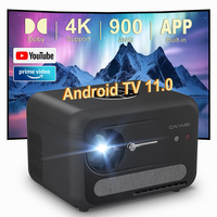 Proyector Portátil para el Hogar con Certificación Google OEM 1200ANSI, Resolución Nativa de 1080p y Soporte 4K, Sistema de Voz Inteligente