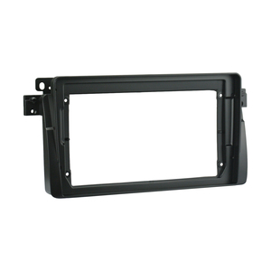 Vente en gros pour <span class=keywords><strong>BMW</strong></span> <span class=keywords><strong>E46</strong></span> 1998-2005 Lecteur multimédia audio de voiture Cadre ABS Radio Vidéo Fascia Panneau Intérieur Accessoire Dah Kit 9" - Product Image 1