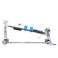 Hochey listrik serat karbon tulang belakang Operasi Meja bekerja dengan sistem robot ortopedi sistem navigasi c-arm g-arm o-arm