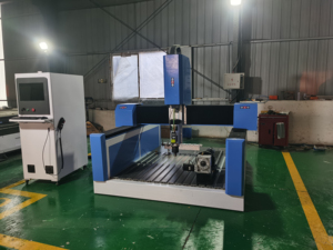 เครื่องแกะสลักโฟม EPS แบบโรตารี่เอ็กซ์ซิส รุ่น 1313 1315 Downdraft Bed Router แบบเส้นตรง ATC พร้อมมอเตอร์เกียร์ 6-9KW Reces - Product Image 5