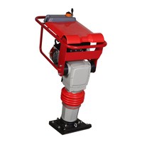 Compacteur vibrant pratique de bourrage Rammer de bourrage intégré Moteur à essence à vendre