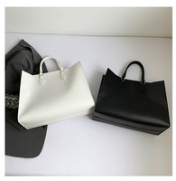Nouveau design 2026 Sac messager femme Lou, Sacs fourre-tout de qualité REP, Sacs à main de qualité avec fermeture éclair, Deux poignées, Pliable
