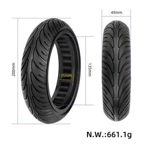 Neumático de panal de abeja ULIP 8.5x2 para patinete eléctrico M365, antideslizante, 8.5*2, neumático sólido celular hueco, neumático sólido sin aire de 8.5 pulgadas - Product Image 2