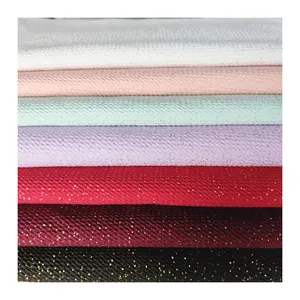 Sıcak satış RTS yeni ürün yılbaşı Glitter pırıltılı mermi kumaş bebek giysileri için