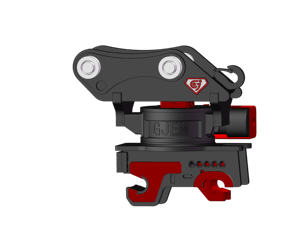 รถขุดขนาดเล็ก GJRH09 หมุนได้ 360 องศา พร้อมหัวต่อแบบ Quick Hitch ควบคุมด้วยปุ่มเดียวในห้องโดยสาร เหมาะสำหรับงานดินขนาดเล็ก 1.5-3 ตัน มอเตอร์ 95 กิโลกรัม - Product Image 4