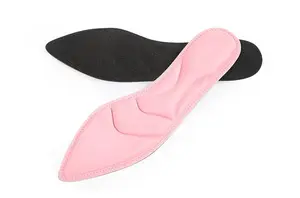 Palmilha de sapato de salto alto feminino com sola macia de esponja de boa qualidade palmilhas respiráveis com absorção de choque