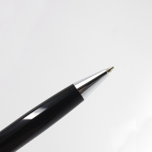Stylos à bille d'affaires noirs à encre noire, stylos uniformes en acier inoxydable pour cadeaux pour hommes d'affaires agent de bord - Product Image 4