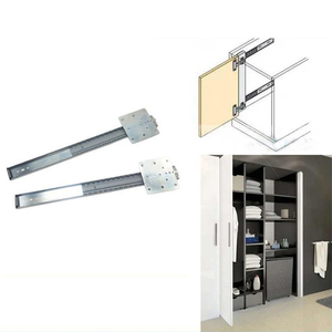 Hệ thống giấu phòng ngủ nhà bếp <span class=keywords><strong>Flipper</strong></span> nhiệm vụ nặng nề có thể điều chỉnh bóng mang ngăn kéo thép cán nguội Tủ Túi cửa trượt - Product Image 5