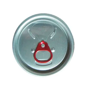 Cliente 307 # argento latta facile da aprire coperchio/estremità per mais in scatola