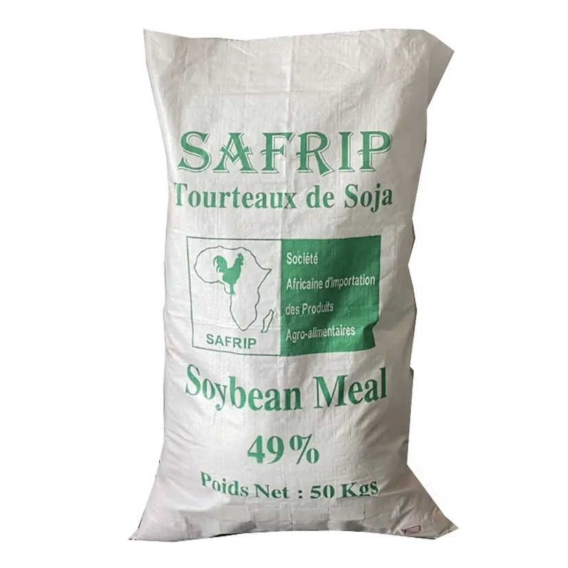 Offre Spéciale sac de rafia costales de polipropileno sac en polypropylène pp sac tissé pour l'alimentation animale 25kg 50kg 100kg grain