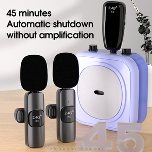 Không Dây Lavalier Microphone Xách Tay Microphone <span class=keywords><strong>PA</strong></span> Hệ Thống Với Clip Không Dây Trên Mic Cho Giáo Viên Yoga Người Cao Tuổi Hướng Dẫn Viên - Product Image 5