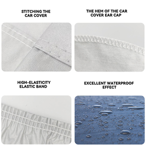 Jietuo PEVA không thấm nước xe bìa cho ABG Alexander 126H bảo hiểm đầy đủ mặt trời bảo vệ 4 mil độ dày 90% UV/IR từ chối Glossy - Product Image 5