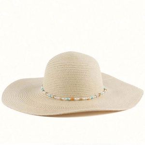 Nuevo Sombrero de Sol de Papel con Visera Ancha para Mujer, para Pesca al Aire Libre, Vacaciones, Viajes, Playa - Product Image 3