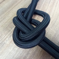 CE005 Herstellerangebot Hochfeste Schwarze 8mm Dicke Runde Elastische Gummischnur