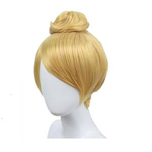 <span class=keywords><strong>Perruque</strong></span> de cosplay de la fée de la forêt verte Miss Tinker Bell pour Halloween Carnaval Déguisement DISP-008 - Product Image 3