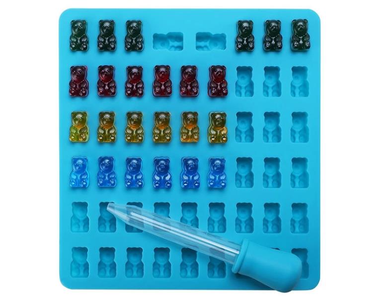 Ледяной мини-кубик для приготовления мастики, желе, шоколада, конфет, 50 ячеек