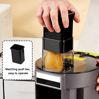 Commerciële elektrische fruit- en groentesnijmachine voor restaurant catering, automatisch, met 220V/110V motor, voor commercieel gebruik