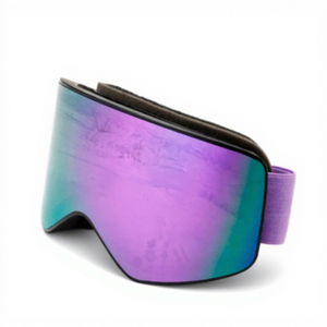 2025 cilindrica vera pellicola HD ampia vista sul campo doppio strato Anti-appannamento alla moda UV400 protezione Frameless Design Ski Mountain - Product Image 5