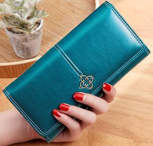 Sac à main pour dames THK Lady Trendy Fashion Vintage Stylish Luxury Waterproof Long clutch en cuir PU - Product Image 6