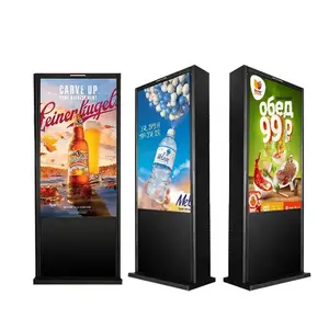Totem Outdoor Advertising Led Display Screen Price In mation Inquiry System 22 Inch Network Digital Signage Ad Player