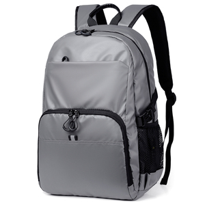 Factory Direct Sales Oxford Large Capacity Commuting <b>Laptop</b> <b>Backpack</b> Zipper Closure Waterproof Wear Resistant Reflective Design - Product Image 2