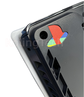 Nouvelle arrivée accessoires de jeu pour PS5 slim Console Logo Skin Sticker Logo coloré Compatible avec disque et autocollant mince numérique