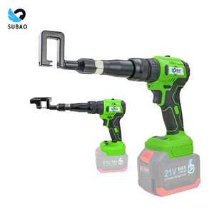 <span class=keywords><strong>Pince</strong></span> <span class=keywords><strong>à</strong></span> ongles rechargeable SUBAO GL8A GL9X 21V, perforateur, riveteuse électrique, outil de sertissage en aluminium - Product Image 2