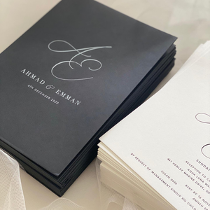 Invitations de <span class=keywords><strong>mariage</strong></span> Carte de luxe avec pochette enveloppe Logo personnalisé Invitations élégantes pour annonce de <span class=keywords><strong>mariage</strong></span> formelle Besoins de baptême - Product Image 2