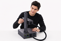 Machine de marquage laser à fibre portable avec autofocus Sino Galvo et prise en charge IA 30W-200W pour applications bijoux et métalliques