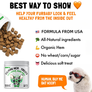 Masticabili Morbidi Probiotici Naturali Vegani per Cani e Gatti con Olio di Pesce e Canapa Naturale per il Supporto Immunitario, la Salute Digestiva e la Salute di Pelo e Pelle - Product Image 5