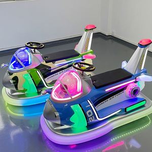 Manège pour enfants : Voiture de parc d'attractions, équipement de divertissement attrayant, voiture tamponneuse avion pour enfants - Product Image 5