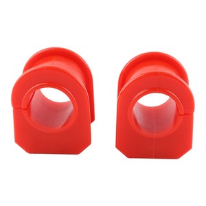 Auso-Racing Front Stabilizer Bushing K80201 <b>Split</b> Back Red For Ford F250 F350 F450 1999-2006 - Product Image 3